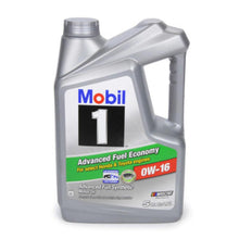 Mobil 1 Synthetic Oil 0W16 5 Qt Jug