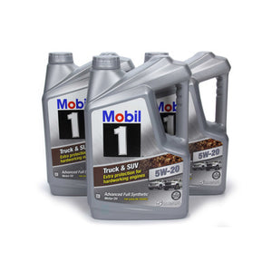 Mobil 1 Truck & SUV Oil 5W20 Case of 3 (5 qt jug)