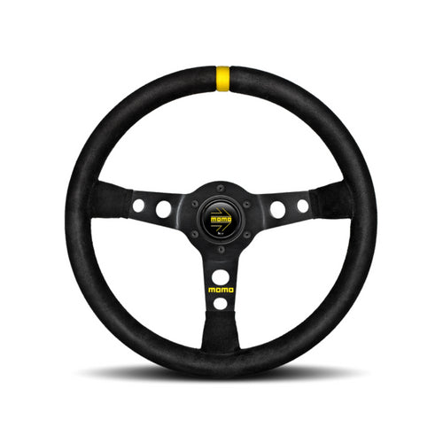 Momo MOD.07 Racing-Steering Wheel - Black Suede