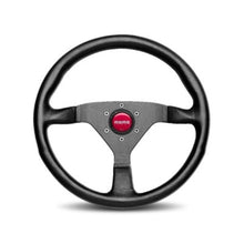 Momo Monte Carlo 320mm Steering Wheel - Red Horn Button