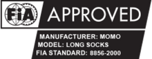 Momo Long Socks FIA 8856-2000