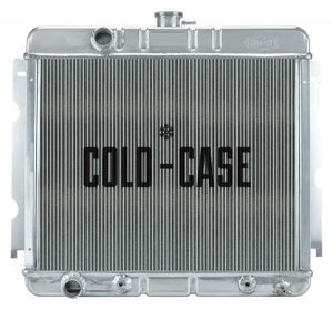 Cold Case Radiators 67-69 Mopar A-Body BB Aluminum Radiator MOP756A-5