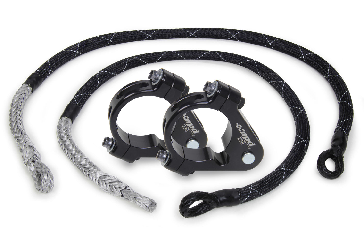 MPD Axle Tether Pair with 2.38" Clamps