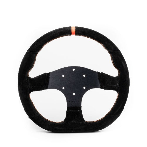 MPI Touring Steering Wheel 13-inch (Black Suede with Orange Marker)