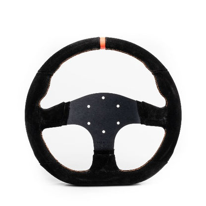 MPI Touring Steering Wheel 13-inch (Black Suede with Orange Marker)