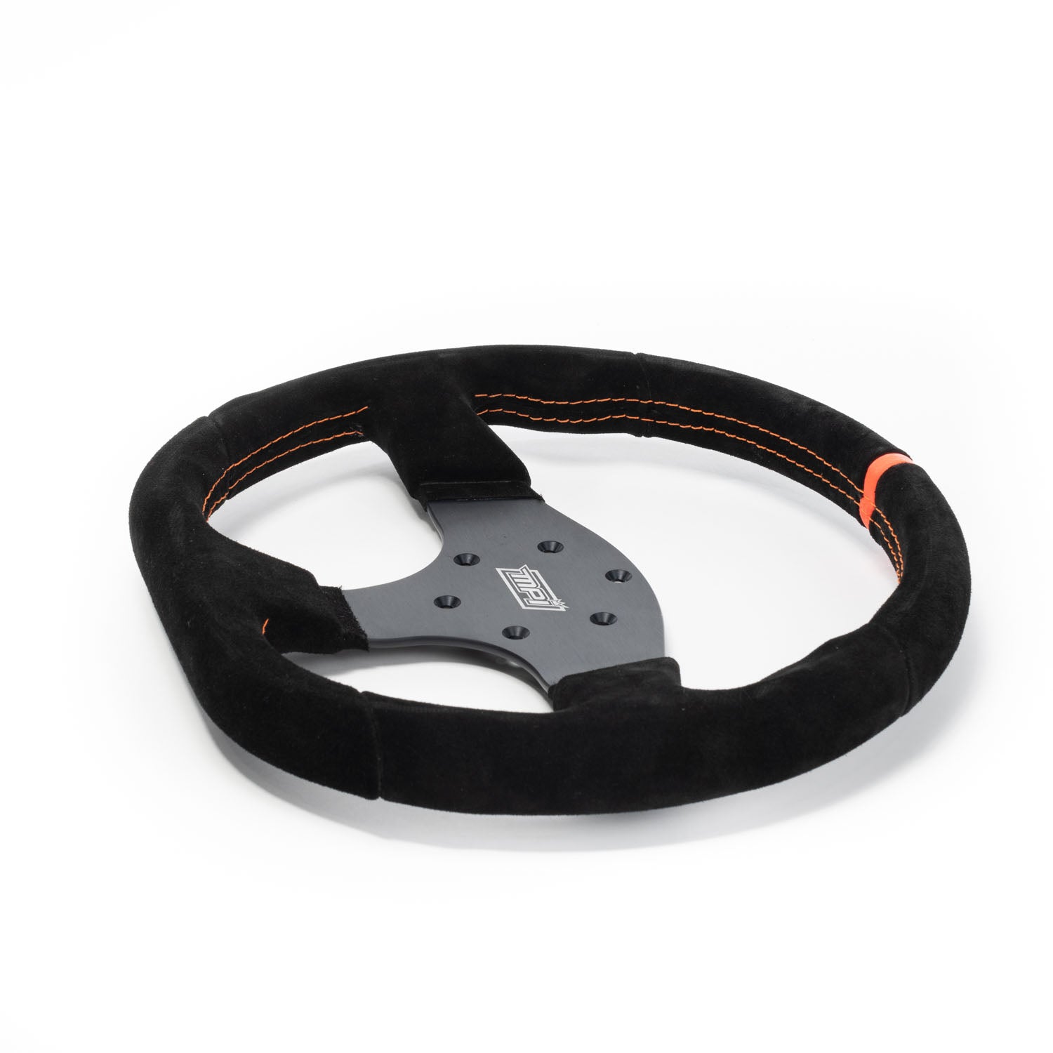 MPI Touring Steering Wheel 13-inch (Black Suede with Orange Marker)