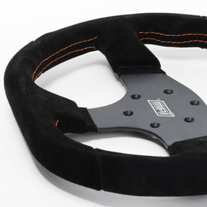 MPI Touring Steering Wheel 13-inch (Black Suede with Orange Marker)