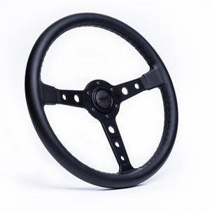 MPI Autodromo 1970 Steering Wheel - Black Spoke MPI-ATDR-70B