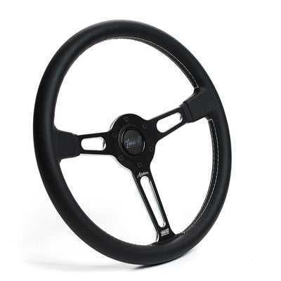MPI Autodromo 1980 Steering Wheel - Black Machined Spoke MPI-ATDR-80BSPM