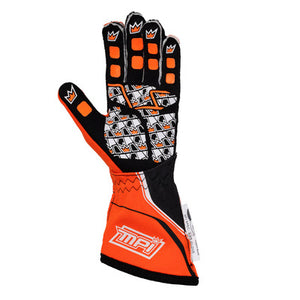 MPI Racing Gloves SFI 3.3/5 - Orange (back)