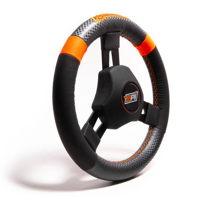 MPI Quarter Midget Steering Wheel - Round Aluminum MPI-KQR-11