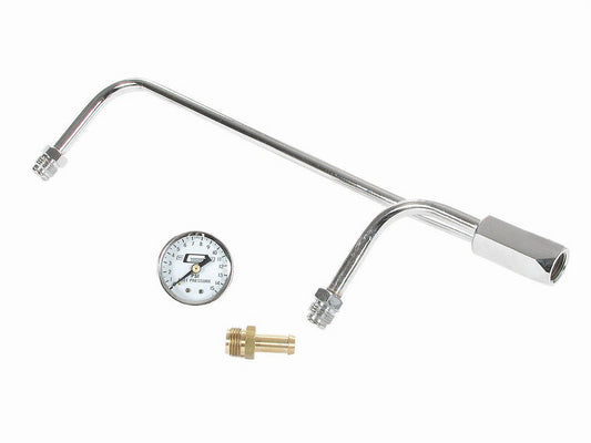 Mr. Gasket Carburetor Fuel Line 8-21/32" w/Gauge 1558