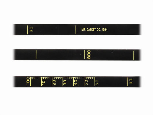 Mr. Gasket Ignition Timing Tape SB Ford 6-3/8" 1594