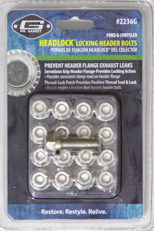 Mr. Gasket Header Bolts (17pk) 2236G
