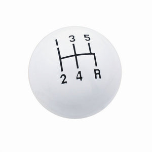 Mr. Gasket Shifter Knob Classic 5-Speed White 9619