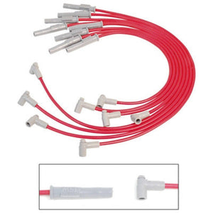 MSD 8.5mm Spark Plug Wire Set - Red 35379