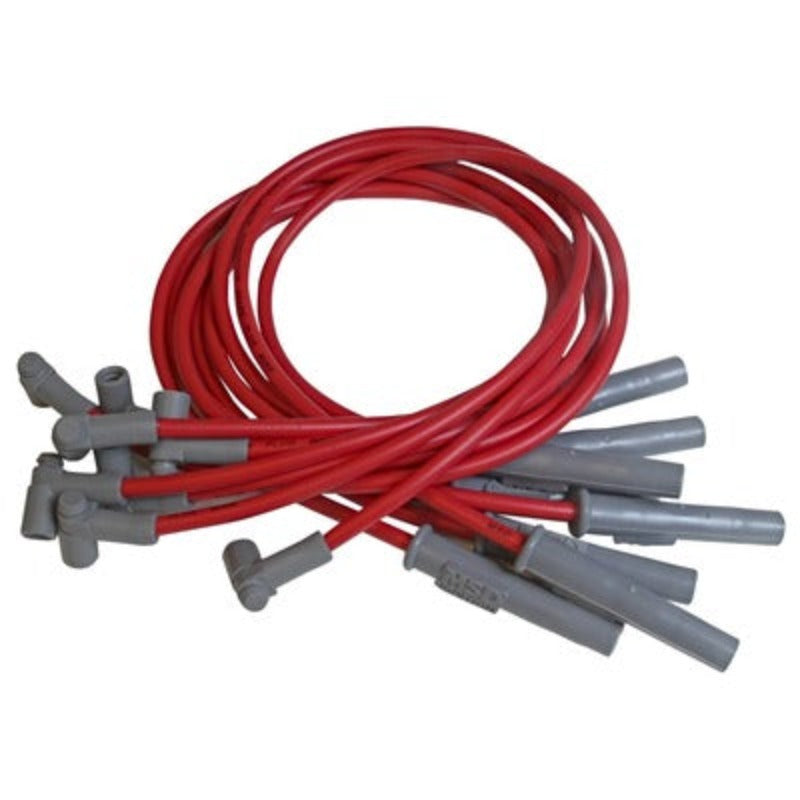 MSD 8.5mm Spark Plug Wire Set - Red GM Truck 8.1L 39849