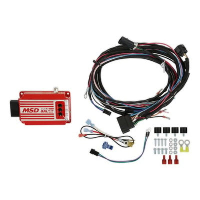 MSD Ultra 6AL Plus Ignition Box - Red Finish 6523