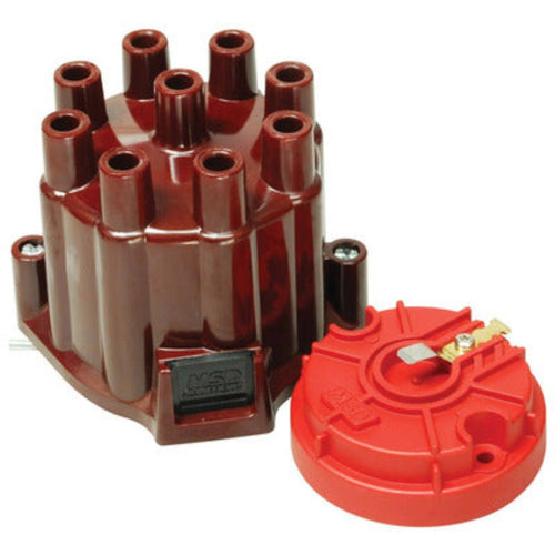 MSD Distributor Cap & Rotor Kit - MSD/GM Points Style Cap 8442