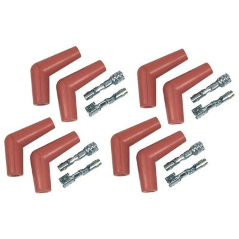 MSD 115 Deg Spark Plug Boots 8-Pack 8853