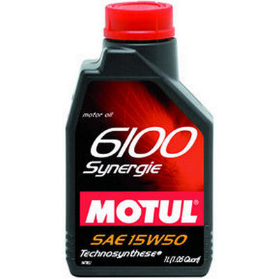 Motul 6100 Synergie 15W50 Oil 1 Liter
