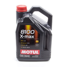 Motul 8100 X-max Synthetic Motor Oil 0W40 