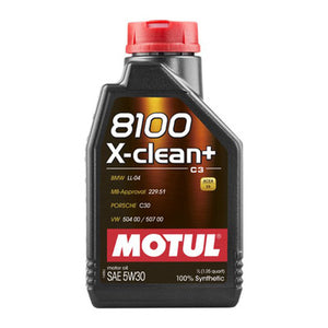 Motul 8100 X-Clean+ 5W30 Oil