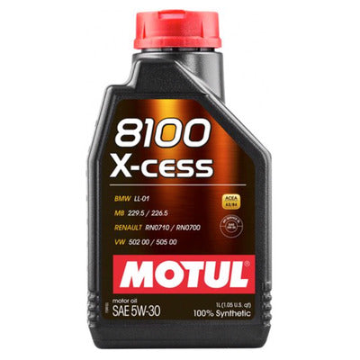 Motul 8100 X-Cess 5W30 Oil 1 Liter
