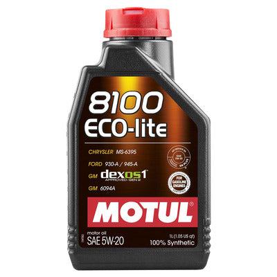 Motul 8100 5w20 Eco-Lite Oil 1 Liter