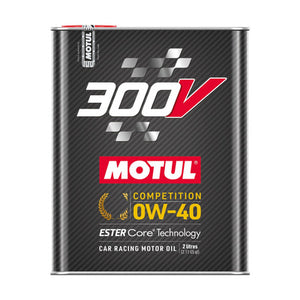 Motul 300V Competition 0W-40 Racing Oil - 2 Liters
