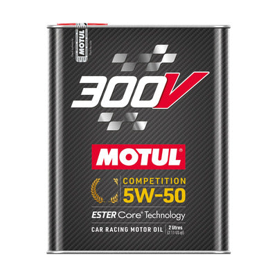 Motul 300V Competition 5W-50 Racing Oil - 2 Liters