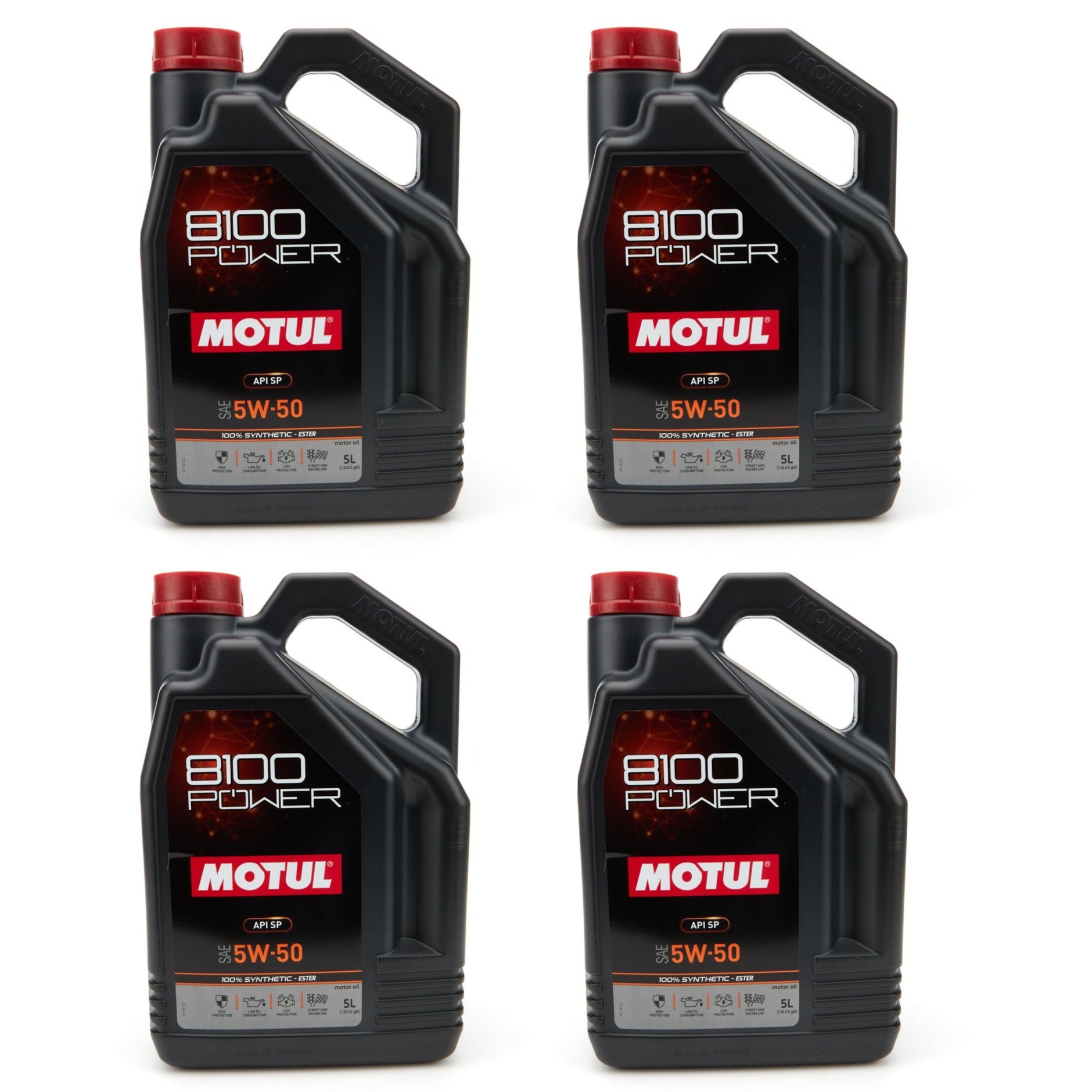 Motul 8100 Sport Power 5W-50 Case 4 x 5 Liter