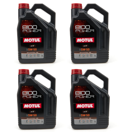 Motul 8100 Sport Power 5W-50 Case 4 x 5 Liter