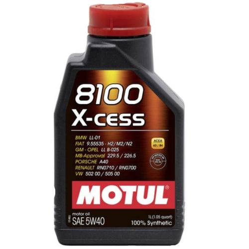Motul 8100 X-cess 5W40 Oil 109774