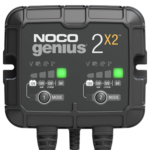 NOCO Battery Charger 2-Bank 4 Amp