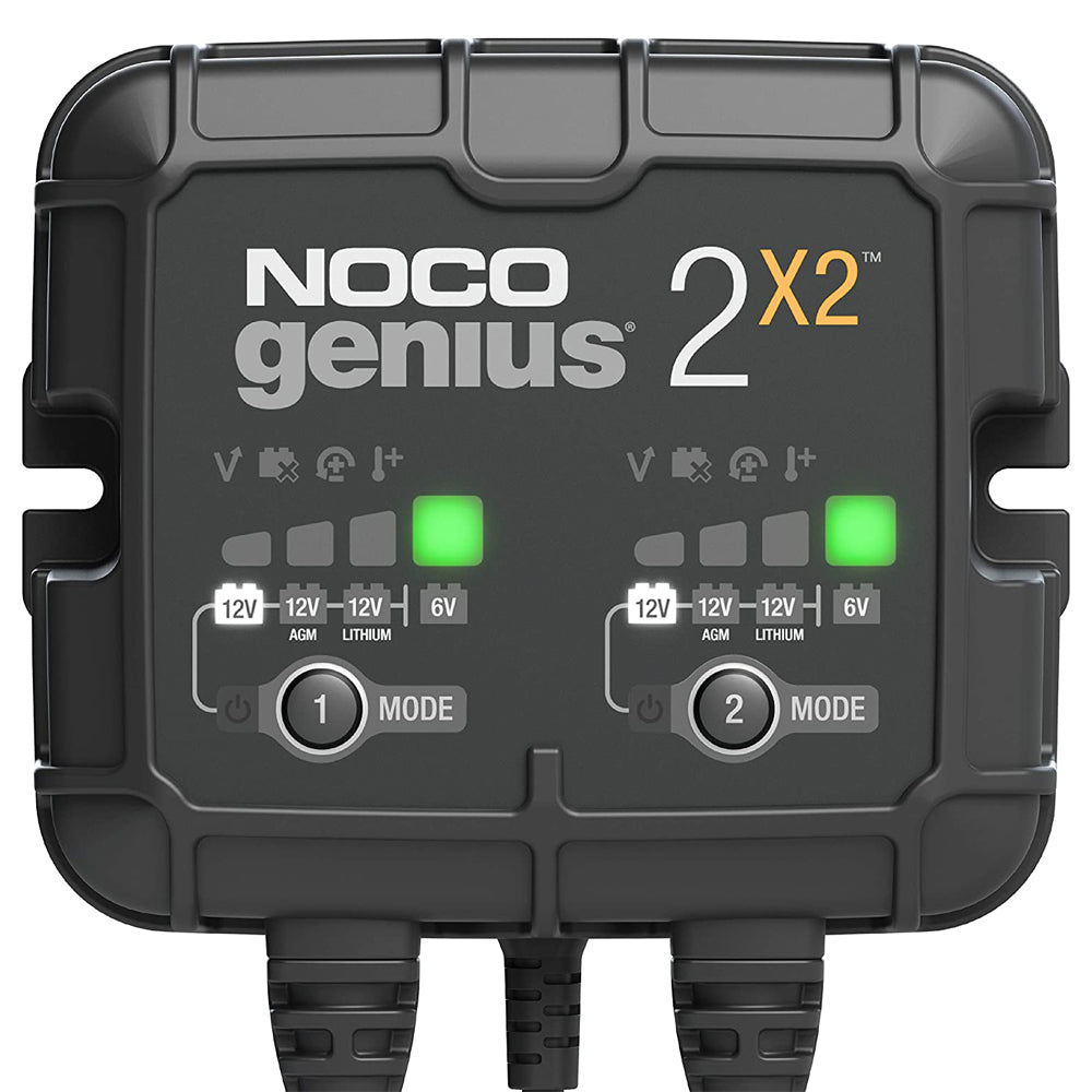 NOCO Battery Charger 2-Bank 4 Amp