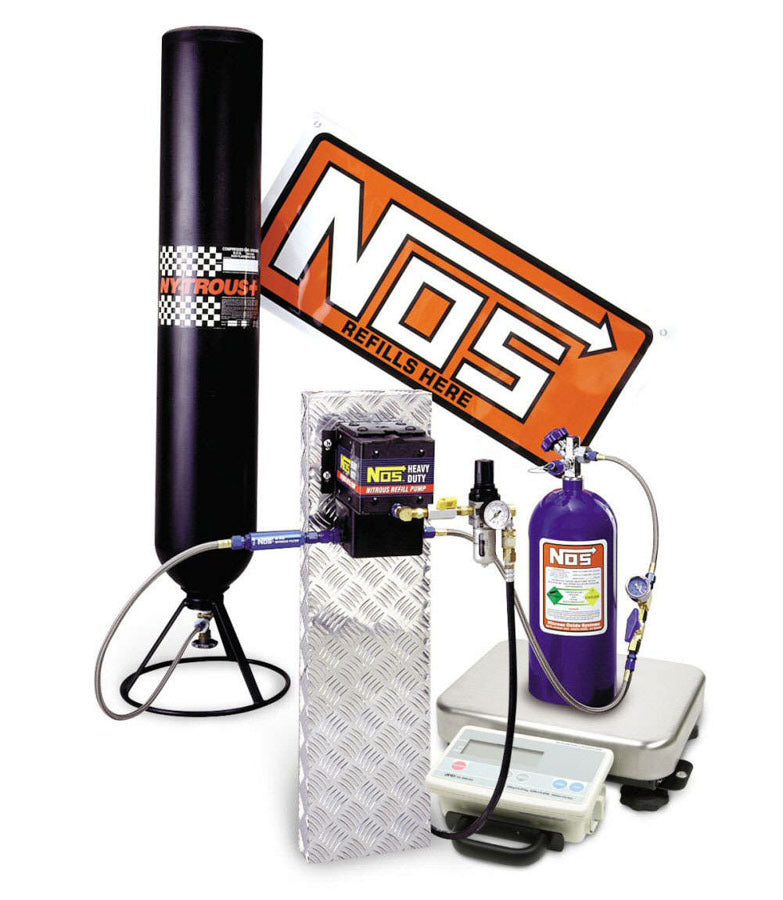 NOS Nitrous Refill Station w/Scale & Regulator 14254NOS