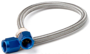 NOS Nitrous Hose -4 AN 4' Hose w/Blue Ends 15250NOS