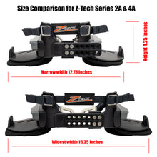 Zamp Z-Tech Series 2A Head and Neck Restraint (Size Comparison)