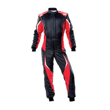 OMP Tecnica Evo Race Suit - Black/Red