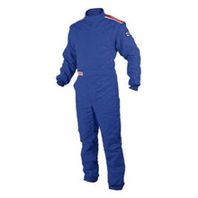 OMP OS 10 Single Layer Race Suit - Blue