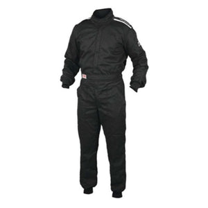 OMP OS 10 Single Layer Race Suit - Black
