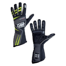 OMP Tecnica Evo Gloves - Anthracite/Yellow
