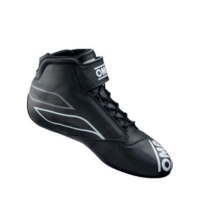 OMP One-S Driving Shoe - Black (inside view) IC/822