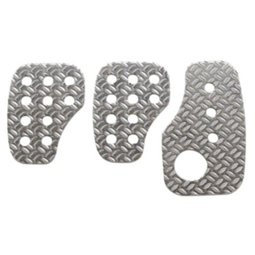 OMP Knurled Aluminum Pedal Pad Set