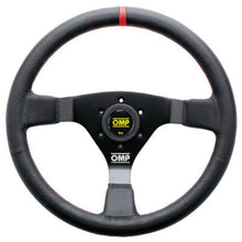 OMP WRC Steering Wheel - Black/Red