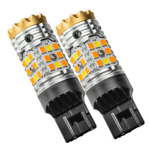 Oracle Lighting 7443-CK LED Bulb Pair Switchback High Output