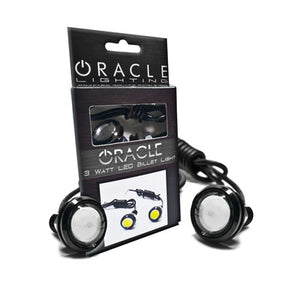 Oracle Lighting 3W Universal Cree LED Billet Lights Amber Pair