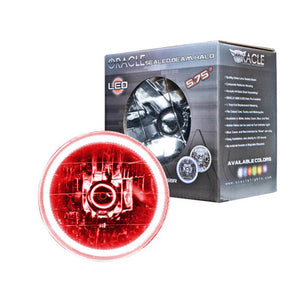 ORACLE Lighting Pre-Installed Lights 5.75 IN. Sealed Beam - Red Halo