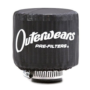 Outerwears Pre-Filter w/Top Black 4.5" Diameter x 4" Tall 10-1001-01